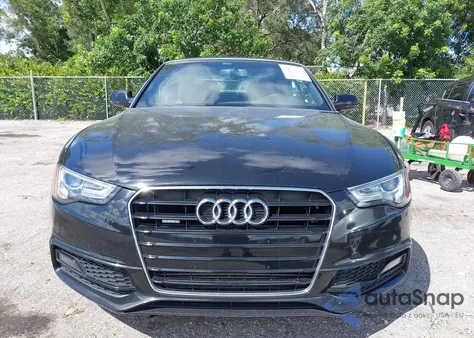 2016 Audi A5 2.0T Premium z USA, uszkodzony, nr VIN WAUM2AFH0GN004199